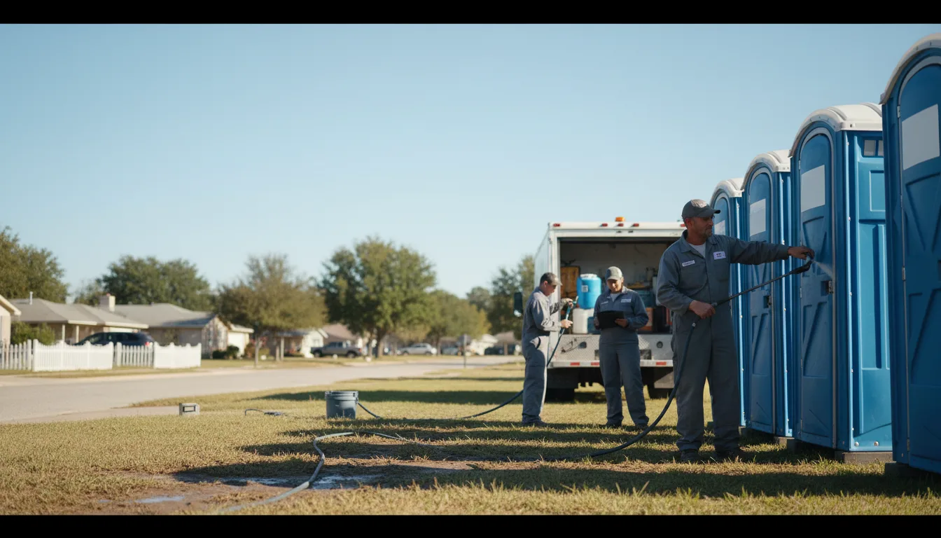 Long-Term Portable Toilet Rental in Lyon, MS near me